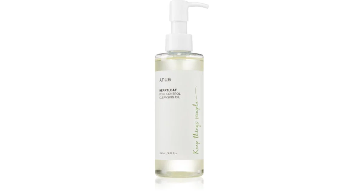 Anua Olio Detergente Heartleaf Pore Control olio struccante detergente effetto idratante 200 ml