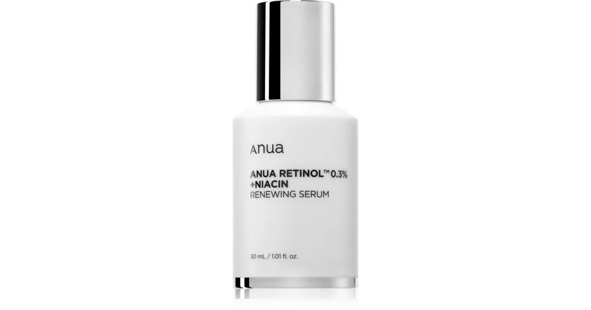 Anua Retinolo 0,3% + Niacin siero notte rigenerante per pori dilatati e rughe 30 ml