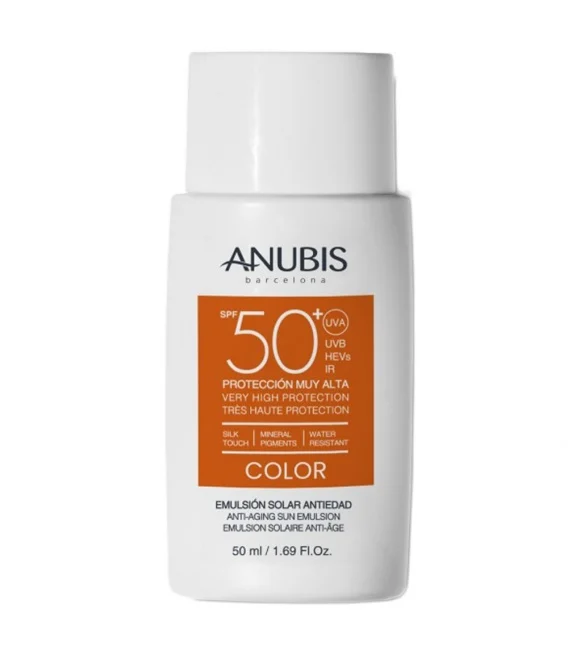 Anubis Color SPF 50+Anti-Aging Sun Emulsion 50ml