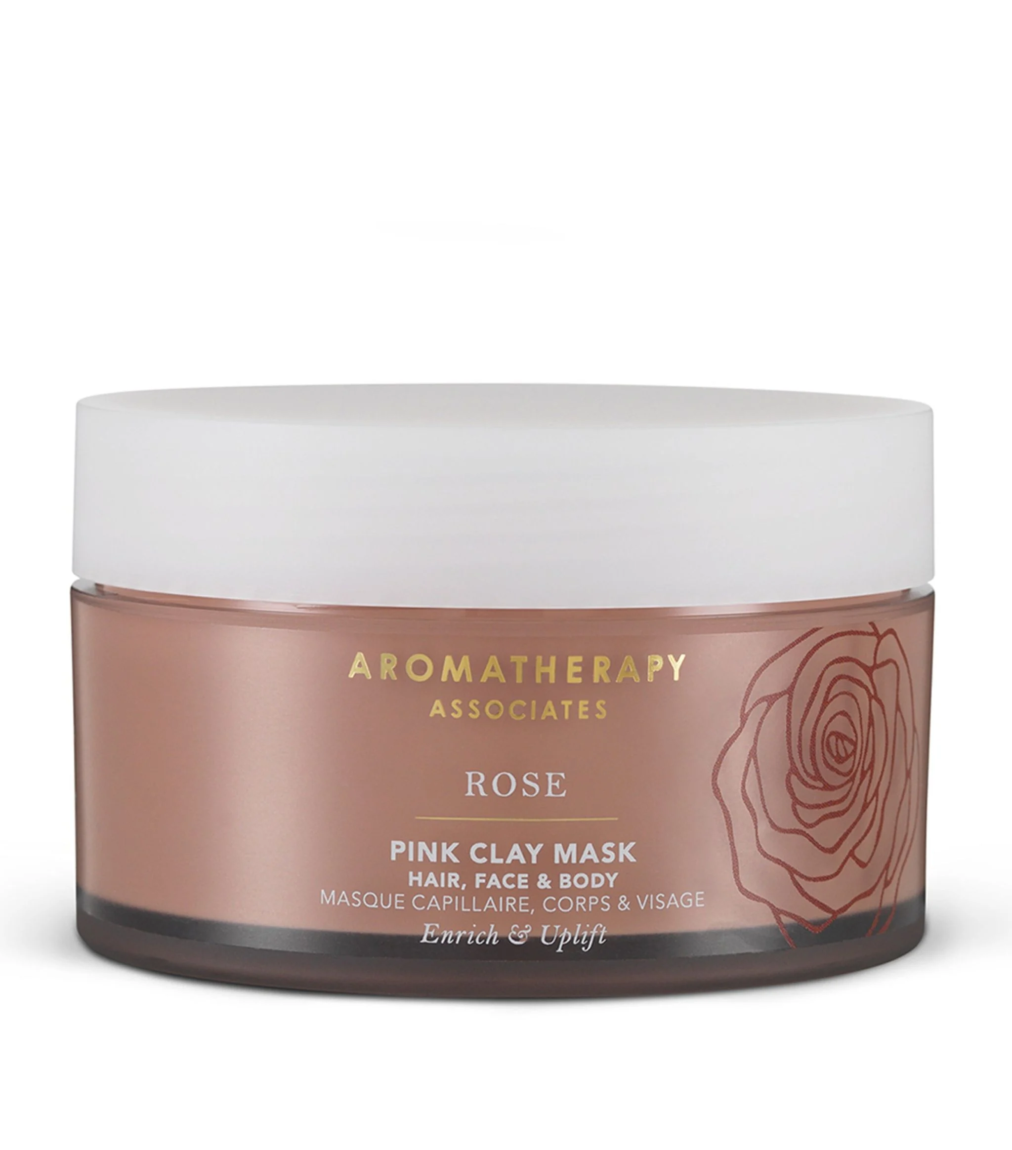 Aromatherapy Associates Rose Oli Essenziali Elimina Impurità Argilla Maschera 200 ml