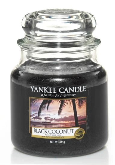 Yankee candle Candela Aromatica Classic Black Coconut 411 g