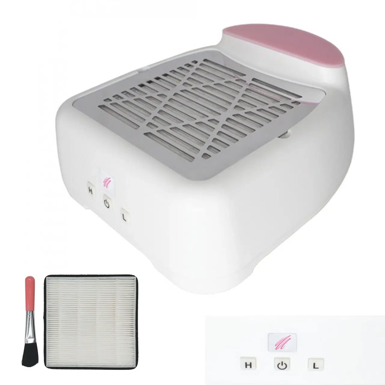 Aspiratore manicure da tavolo per estetista con filtro