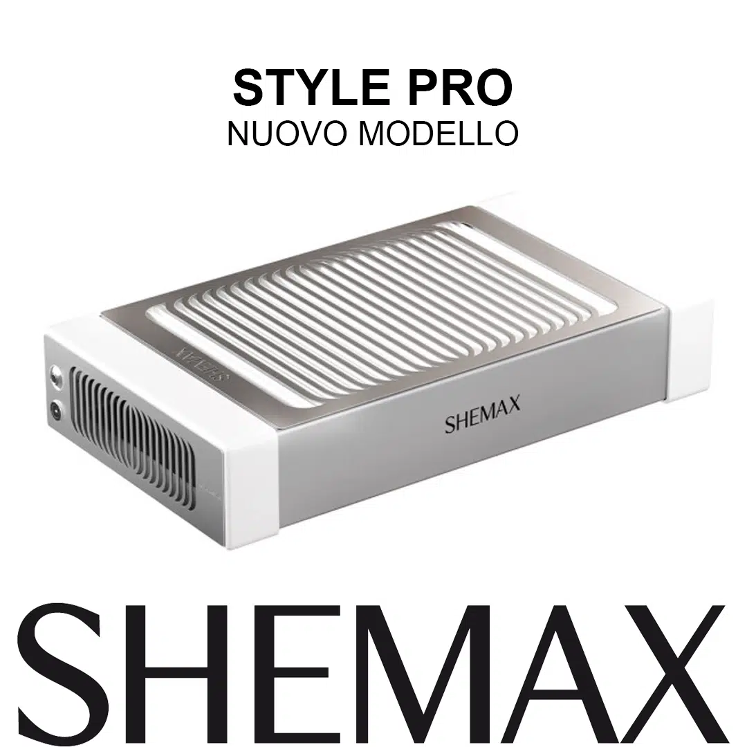 Aspiratore Shemax STYLE PRO per unghie manicure Bianco Nuovo 2025