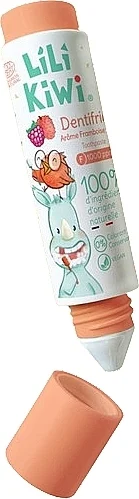 Dentifricio naturale al fluoro 1000 ppm "Lampone e litchi"