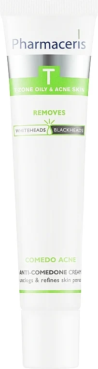 Crema per uso topico per acne, comedone e punti neri