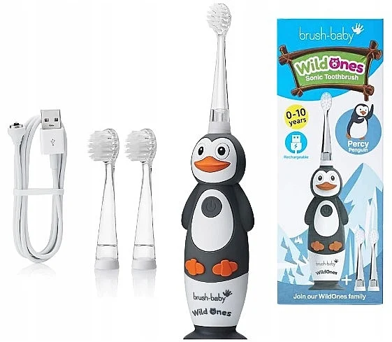 Spazzolino da denti elettrico, 0-10 anni