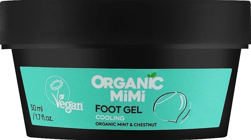 Gel rinfrescante per piedi "Menta e Castagna"