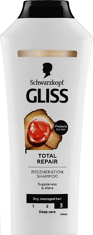 Shampoo per capelli secchi danneggiati