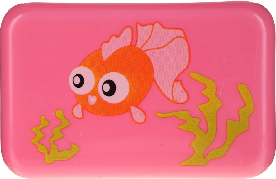 Portasapone per bambini, 6024, rosa con pesce