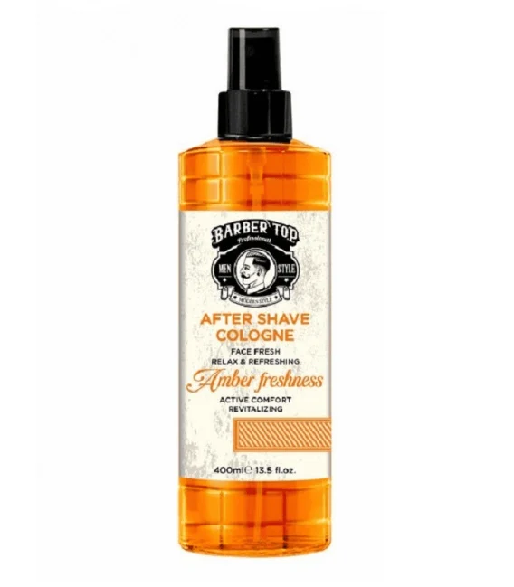 Barber Top After Shave Cologne Amber Freshness 400 ml