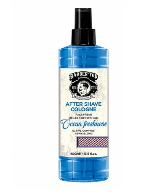 Barber Top After Shave Cologne Ocean Freshness 400 ml