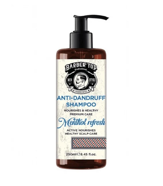 Barber Top Shampoo Anti-Dandruff Menthol 250 m