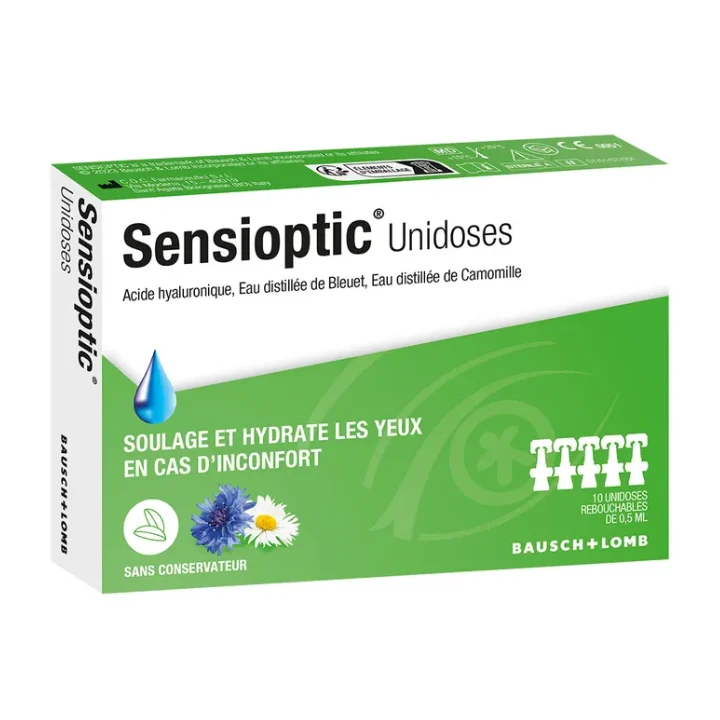 Bausch & Lomb Sensioptic Monodose 10 Monodose x 0.5ml