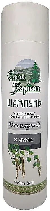 Shampoo al catrame e shilajit "Forza dei Carpazi"