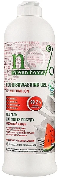 Gel ecologico per piatti all'aceto di mele