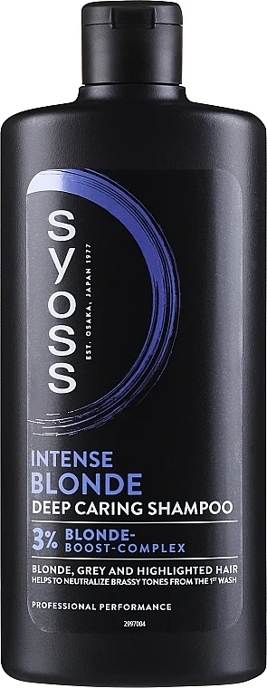 Shampoo per capelli chiari, decolorati e grigi