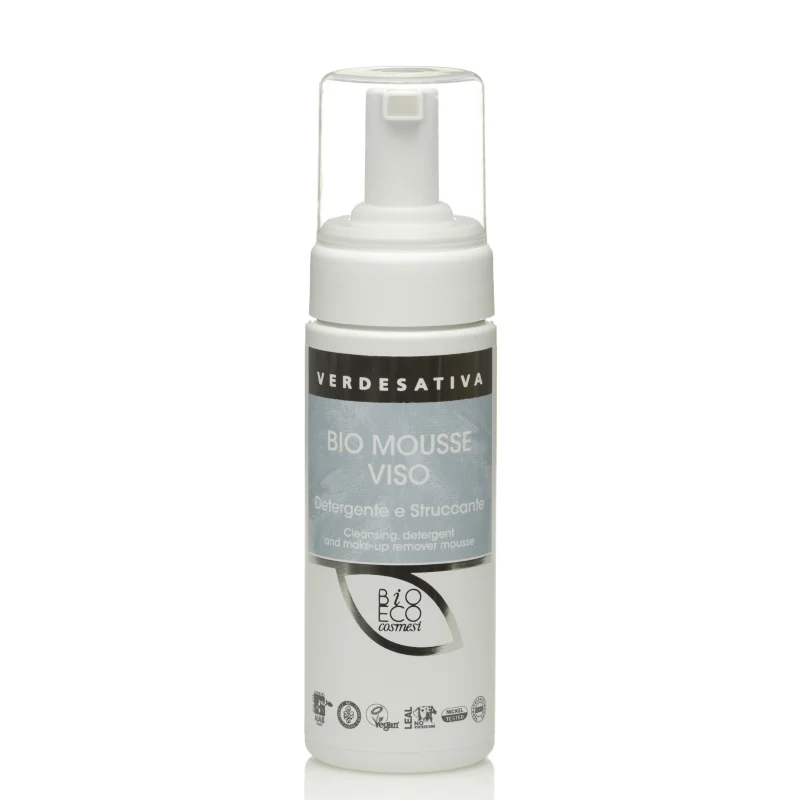 VERDESATIVA Bio Mousse Viso Detergente e Struccante