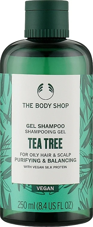 Shampoo detergente al tè verde