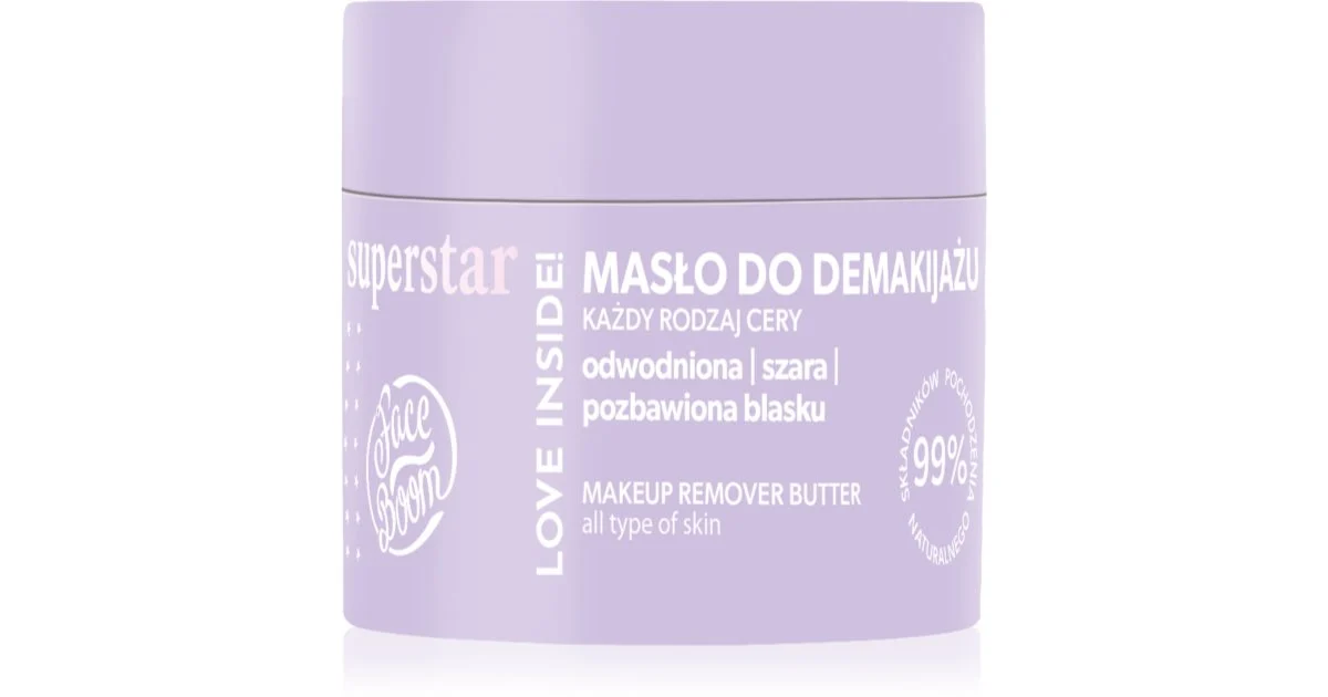 BodyBoom FaceBoom Superstar balsamo struccante e detergente 40 g