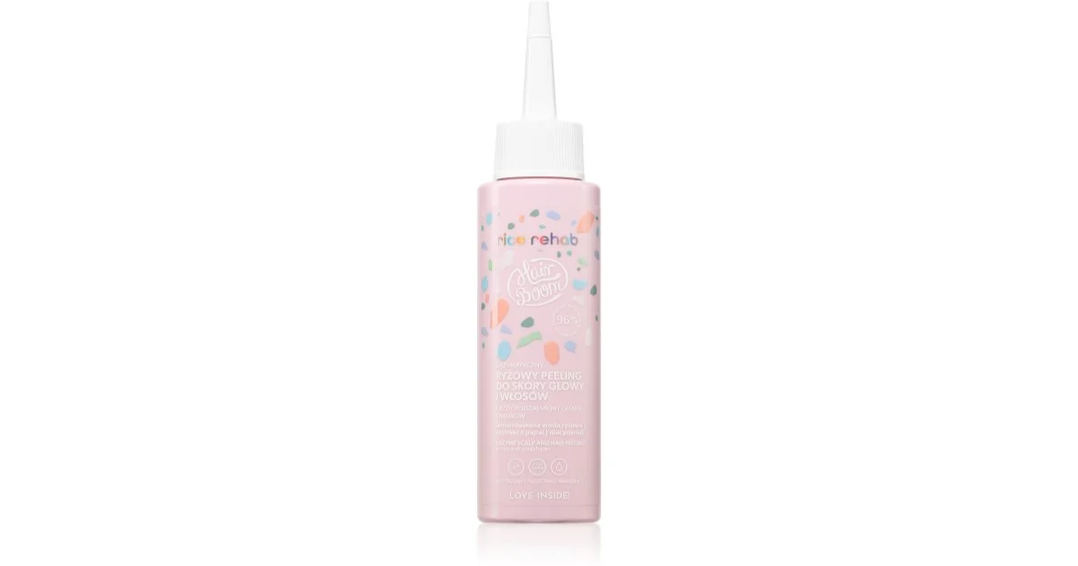 Bodyboom Hairboom Rice Rehab Peeling Scrub Per Il Cuoio Capelluto 100 Ml