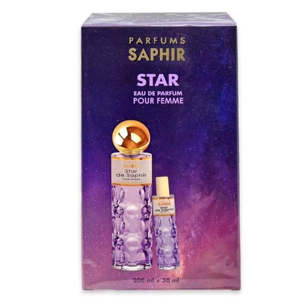 Box profumo Saphir – Star da 200 ml + 30 ml – Eau de parfum