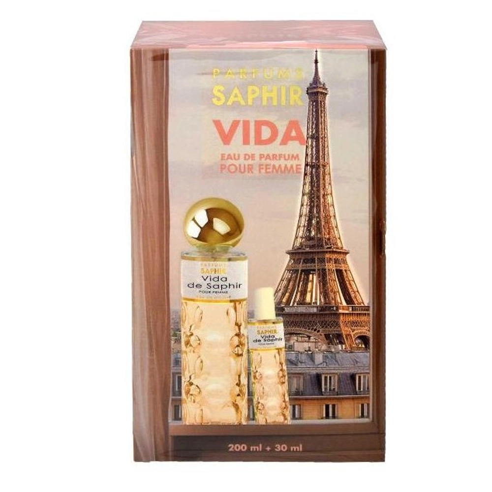 Box profumo Saphir – Vida da 200 ml + 30 ml – Eau de parfum