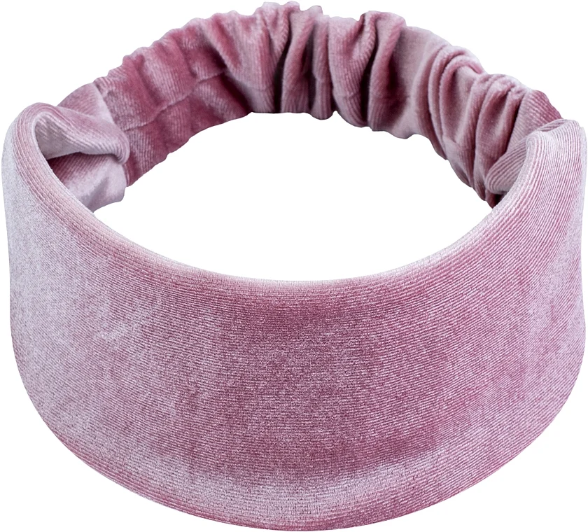 Fascia capelli, color cipria "Velour Classic"