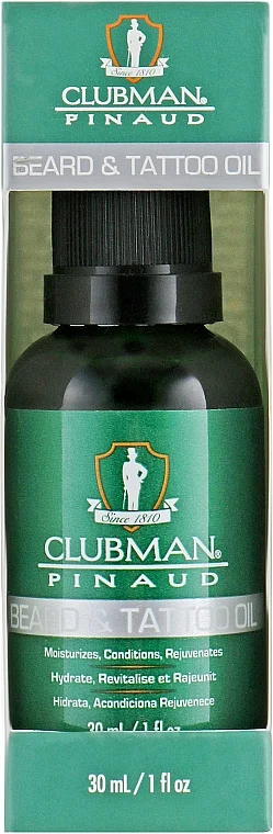 Olio per barba e tatuaggi