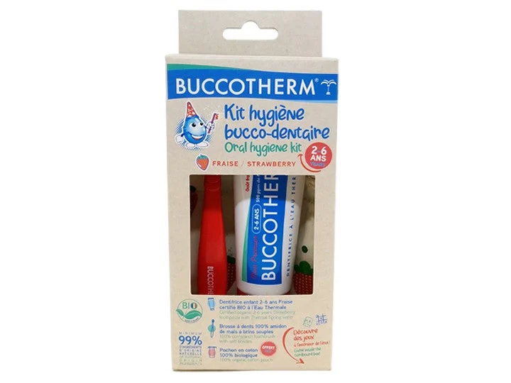 Buccotherm Kit Igiene Orale Bambino 2-6 anni Fragola