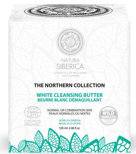 NATURA SIBERICA The Northern Collection White Cleansing Butter – Burro Detergente Pelli Normali e Miste