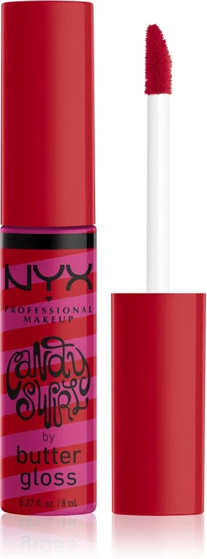 NYX Professional Makeup Butter Gloss Candy Swirl lucidalabbra colore 05 Sweet Slushie 8 ml