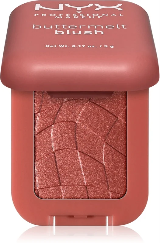 NYX Professional Makeup Buttermelt Blush in polvere colore 09 Feeling Butta 5 g