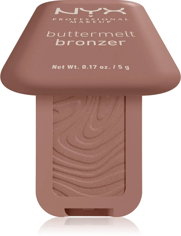 NYX Professional Makeup Buttermelt Bronzer in crema colore 02 All Buttad Up 5 g