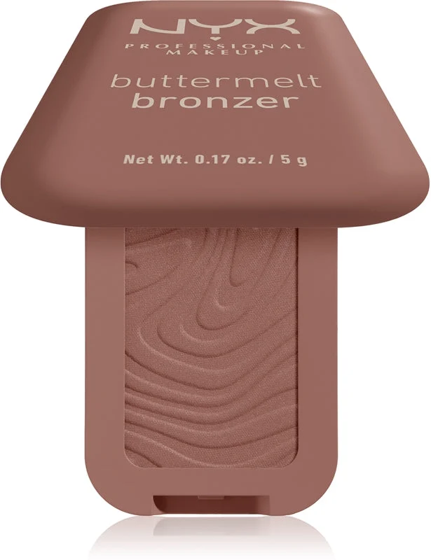 NYX Professional Makeup Buttermelt Bronzer in crema colore 04 Butta Biscuit 5 g