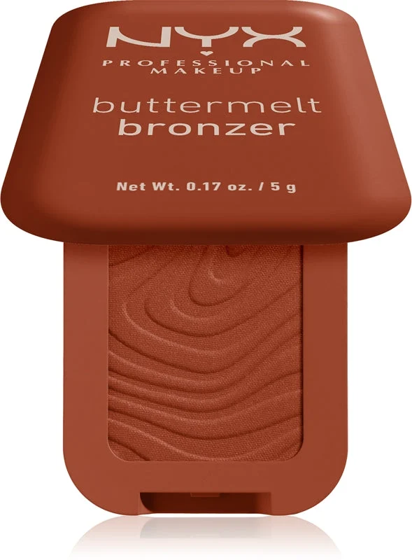 NYX Professional Makeup Buttermelt Bronzer in crema colore 5 g scuro