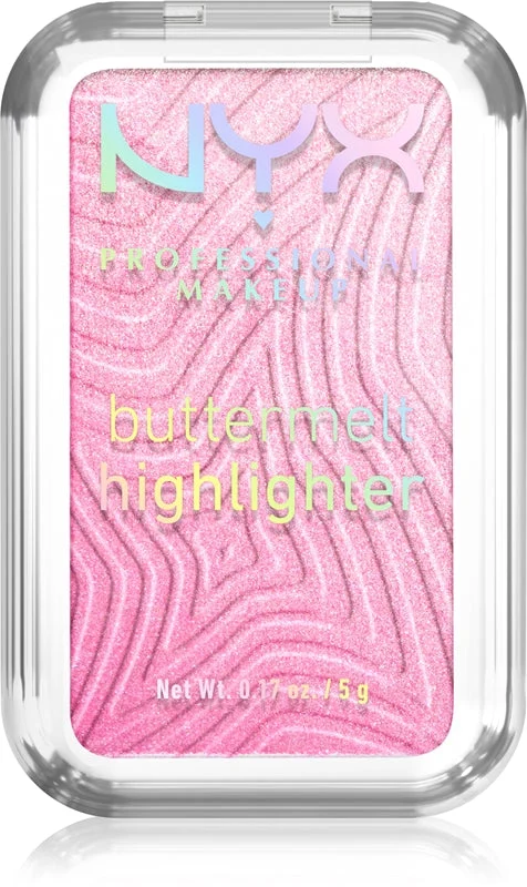 NYX Professional Makeup Buttermelt illuminante colore 5 g rosa