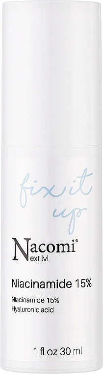 Siero viso con 15% di niacinamide