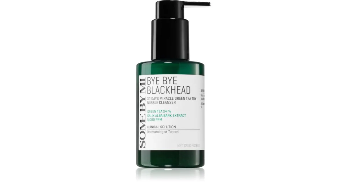 Some By Mi Bye Bye Blackhead 30 giorni Miracle schiuma detergente attiva contro i punti neri 120 g