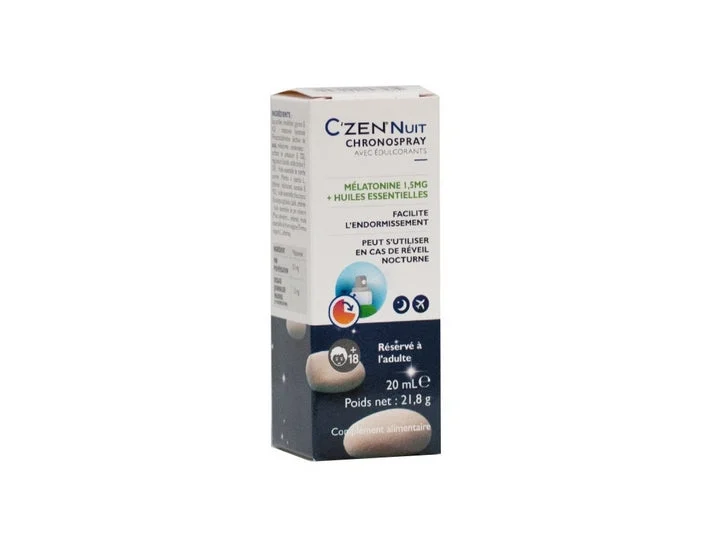 C'zen Spray notte Chronospray Melatonina 1,5mg 20ml