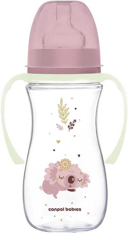 Canpol babies EasyStart Sleepy Koala 300 ml biberon 12 mesi+ rosa 300 ml