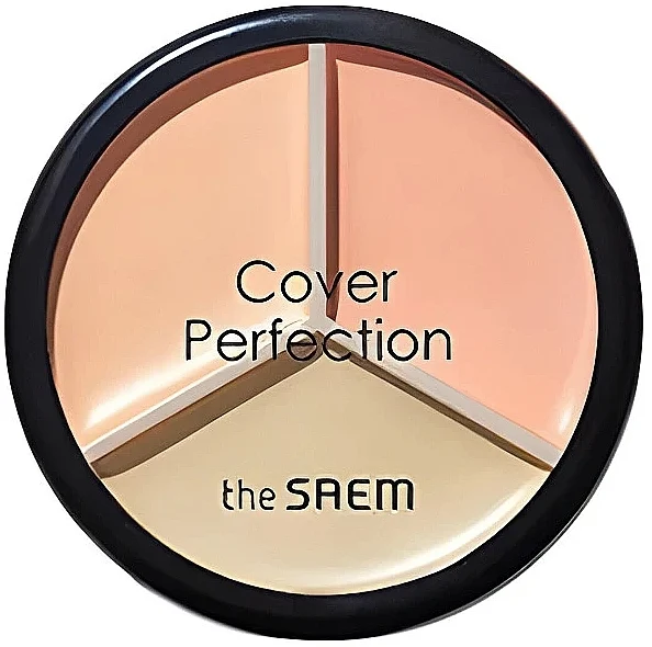The Saem Cover Perfection Triple Pot Concealer
