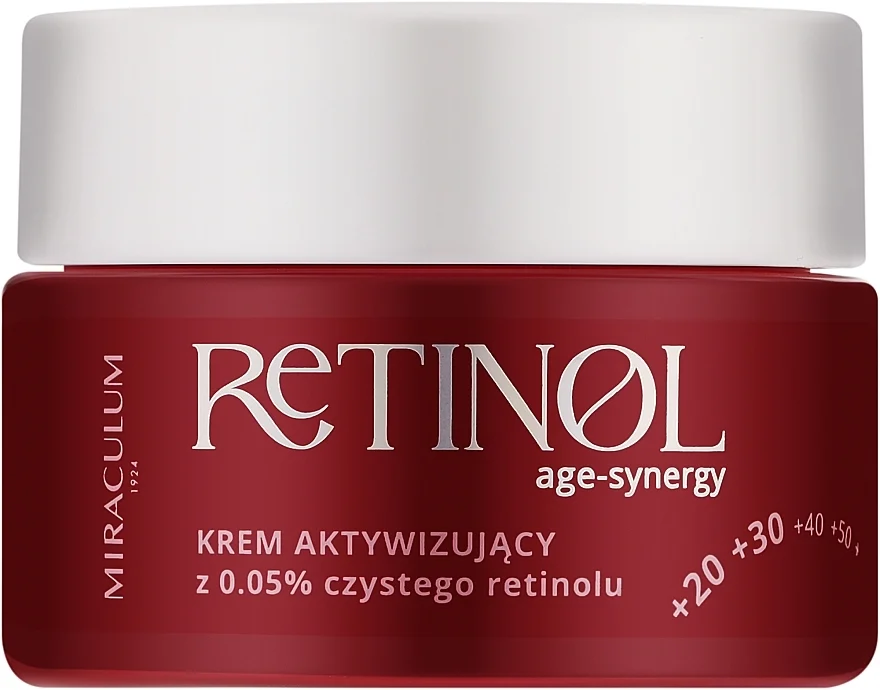 Crema viso da notte con retinolo 0,05%