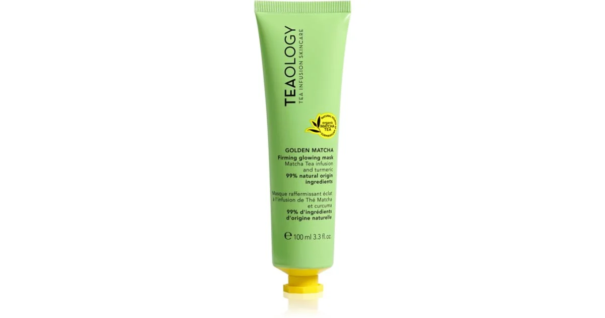 Teaology Golden Matcha maschera rassodante idratante per pelli molto secche 100 ml