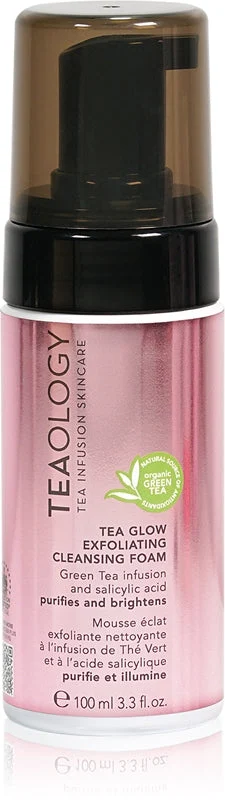 Teaology Cleansing Tea mousse detergente illuminante esfoliante 100 ml
