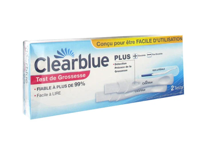 Clearblue Plus Test di Gravidanza Asta Controllo x2