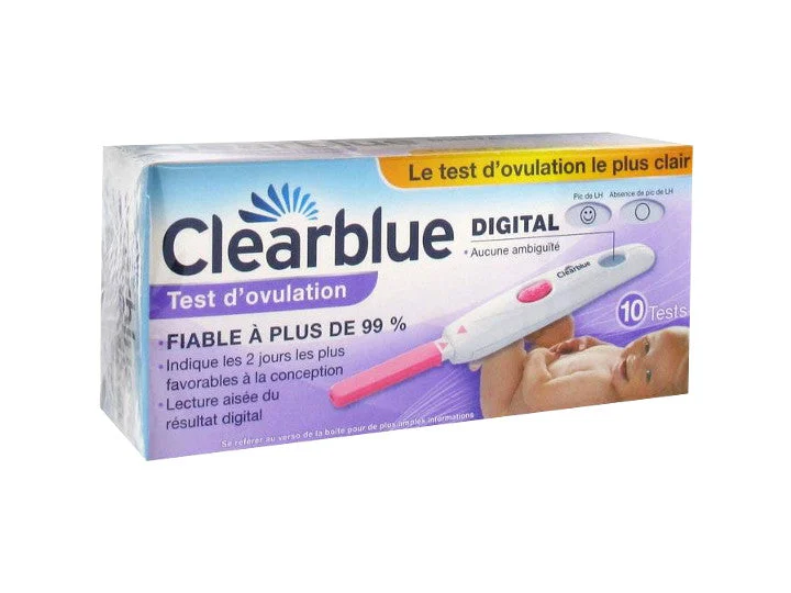 Clearblue Digital Tests d'Ovulation "2 Jours" x10
