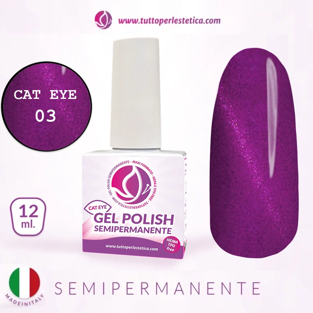 SEMIPERMANENTE CAT EYE FUXIA 03 – TUTTOPERLESTETICA
