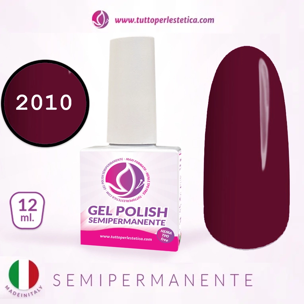 Semipermanente colore magenta N 2010 da 12 ML – Hema e TPO Free