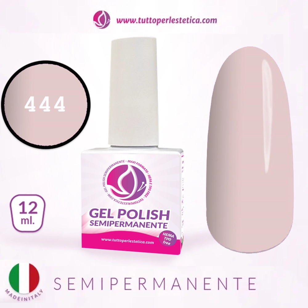 Semipermanente colore nude N 444 da 12 ML – Hema e TPO Free