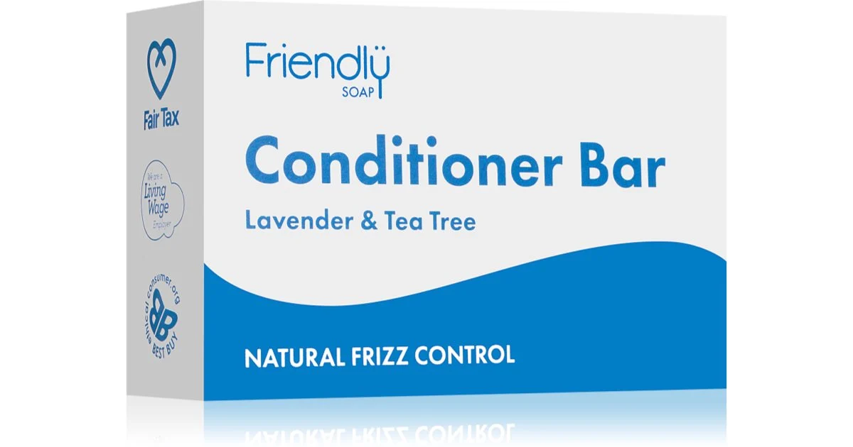 Friendly Sapone Balsamo Naturale Lavanda & Tea Tree Per Capelli 95 G